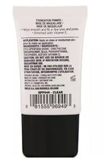 L.A. Girl primer swatch on skin demonstrates nourishing Vitamin E.