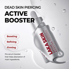 Laka Active Booster dispenser pump showing clean, precise delivery during skincare routine
