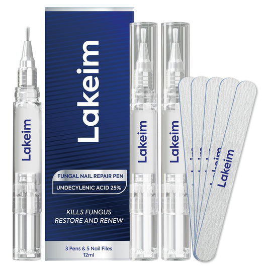 Lakeim toenail fungus treatment pen for precise, targeted nail application
