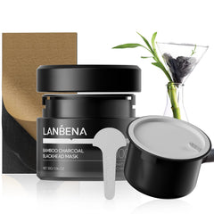 LANBENA 3.0 bamboo charcoal nose strip removes blackheads quickly and purifies pores.