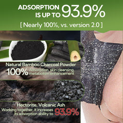 LANBENA aloe vera soothing formula calms skin during cleansing of pore debris.