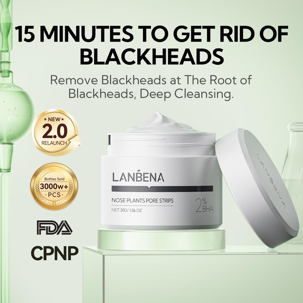 LANBENA with 2% salicylic acid action for refined pores.
