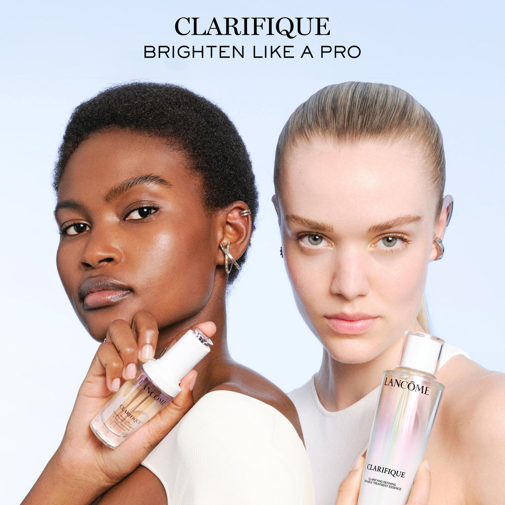 Lancome Clarifique hydrating oils help nourish skin surface.