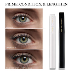 Lancôme Définicils application on lashes during wear.