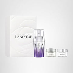 Lancôme Discovery Set packaging signals luxury skincare routine.