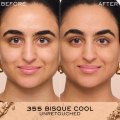 Lancôme Dual Finish applied wet for liquid-like coverage