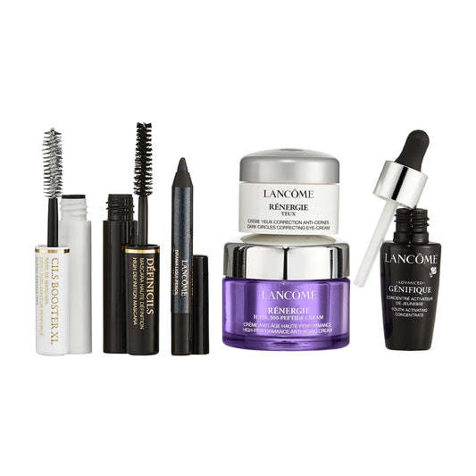 Lancôme Génifique serum bottle promotes hydration and barrier health.