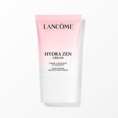 Lancôme Hydra Zen moisturizer bottle pour for easy, long-lasting hydration.