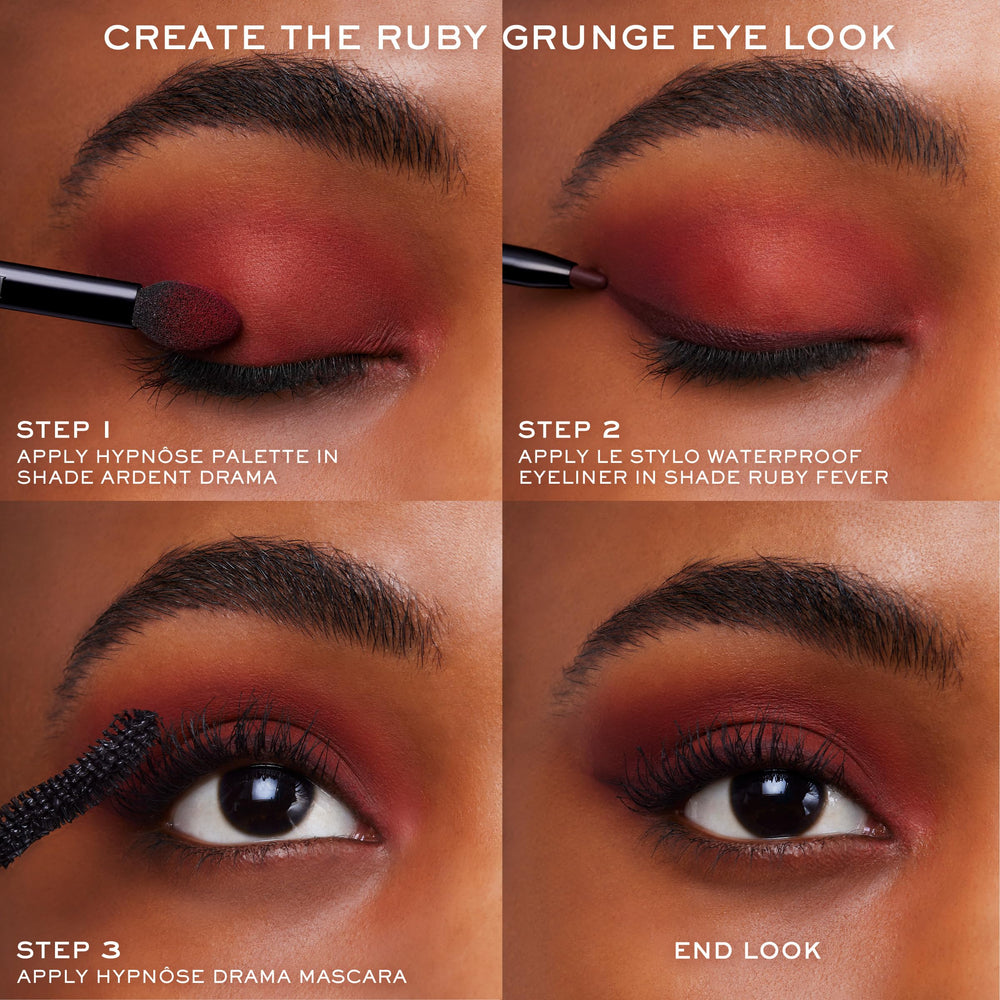 Lancôme Hypnôse Palette Beige Brûlé long-wear finish maintains color through the day