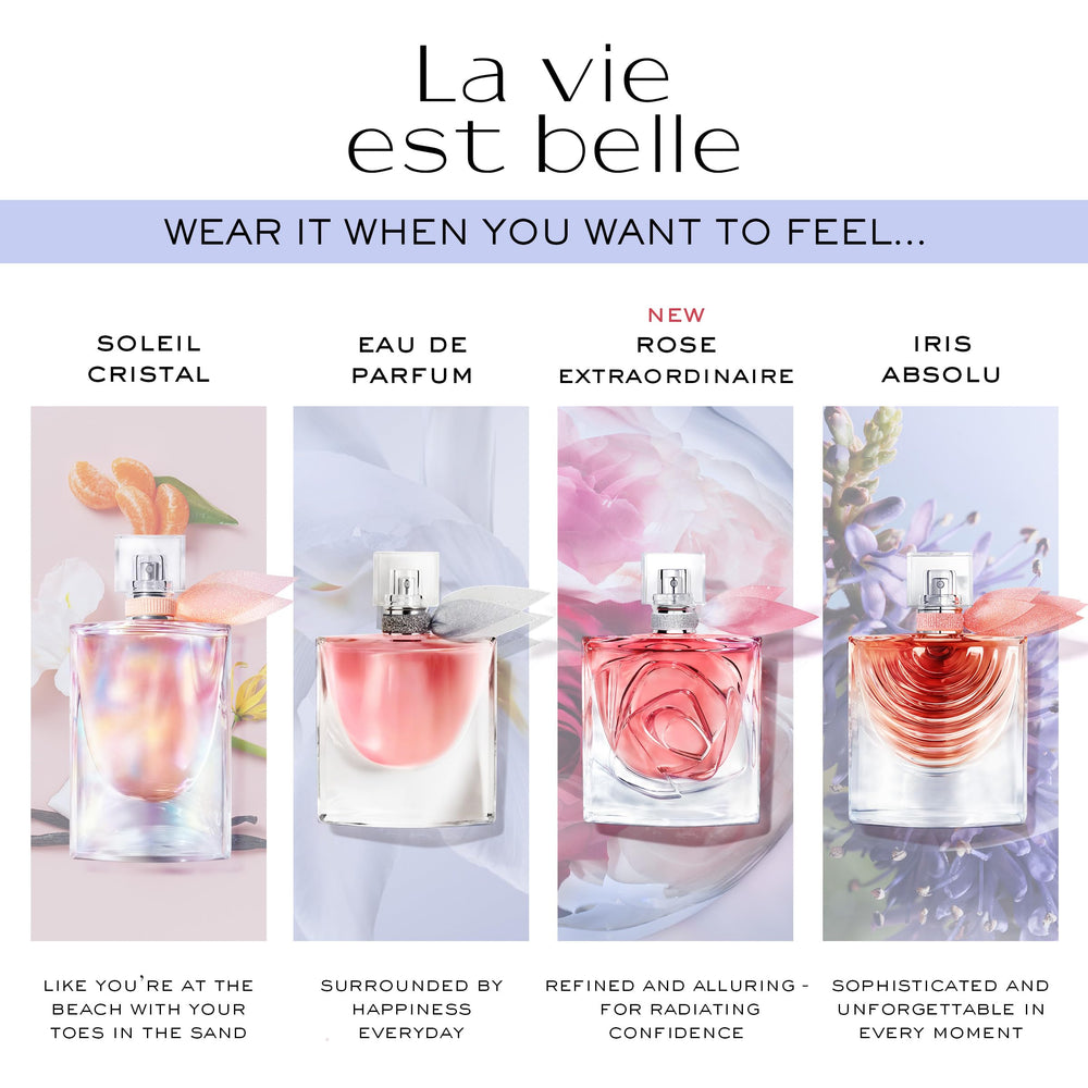Lancôme La Vie Est Belle gift-ready packaging exudes luxury