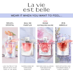 Lancôme La Vie Est Belle gift-ready packaging exudes luxury