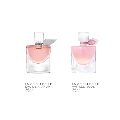 Lancôme La Vie Est Belle Vanille Nude mini bottle highlights creamy vanilla notes.