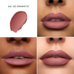 Lancome L'Absolu Rouge Drama Matte packaging on display for portability.