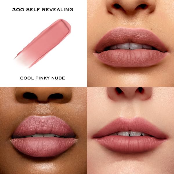 Lancôme L'Absolu Rouge Intimatte swatches show rich, even color.