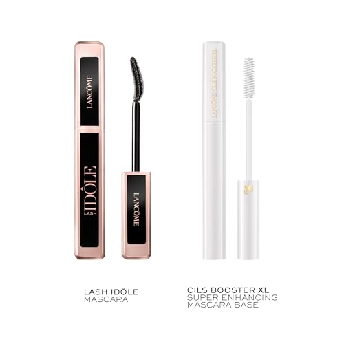 Lancôme Lash Idôle mascara curved wand close-up showing lift.