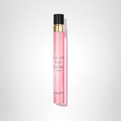 Lancôme La Vie Est Belle L'Elixir crystal-like bottle conveys luxury allure.