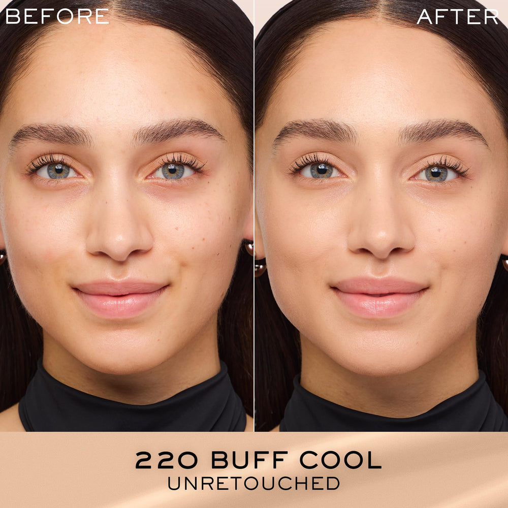 Lancôme Renergie Lift Foundation close-up on skin for even tone