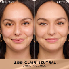 Lancôme Renergie Lift Foundation texture close-up highlights smooth, lightweight finish