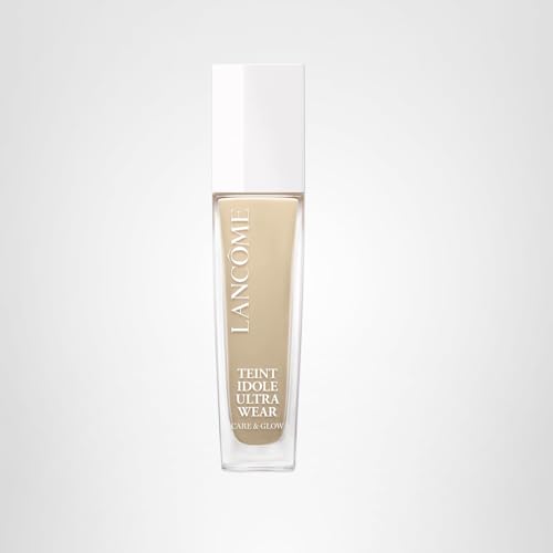 Lancôme Teint Idole Ultra Wear 105W shade swatch on hand.