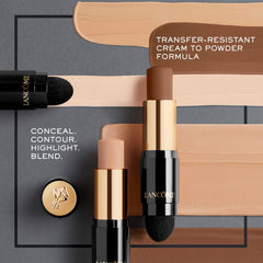 Swatch of transfer-resistant, oil-free formula for all-day wear by Lancôme.