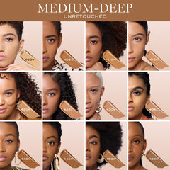 Lancôme Teint Idole Ultra Wear packaging label close-up highlighting shade name