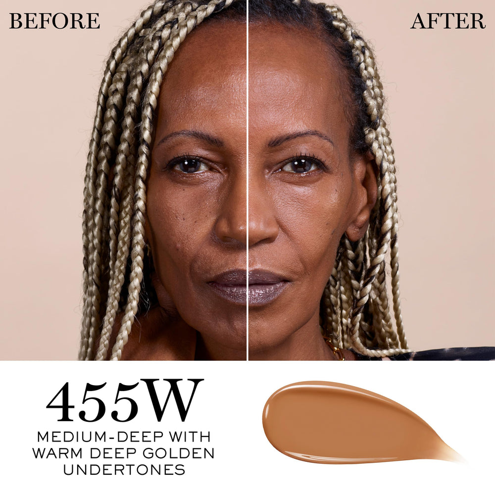 Lancôme Teint Idole Ultra Wear pump dispensing controls coverage for a tailored look
