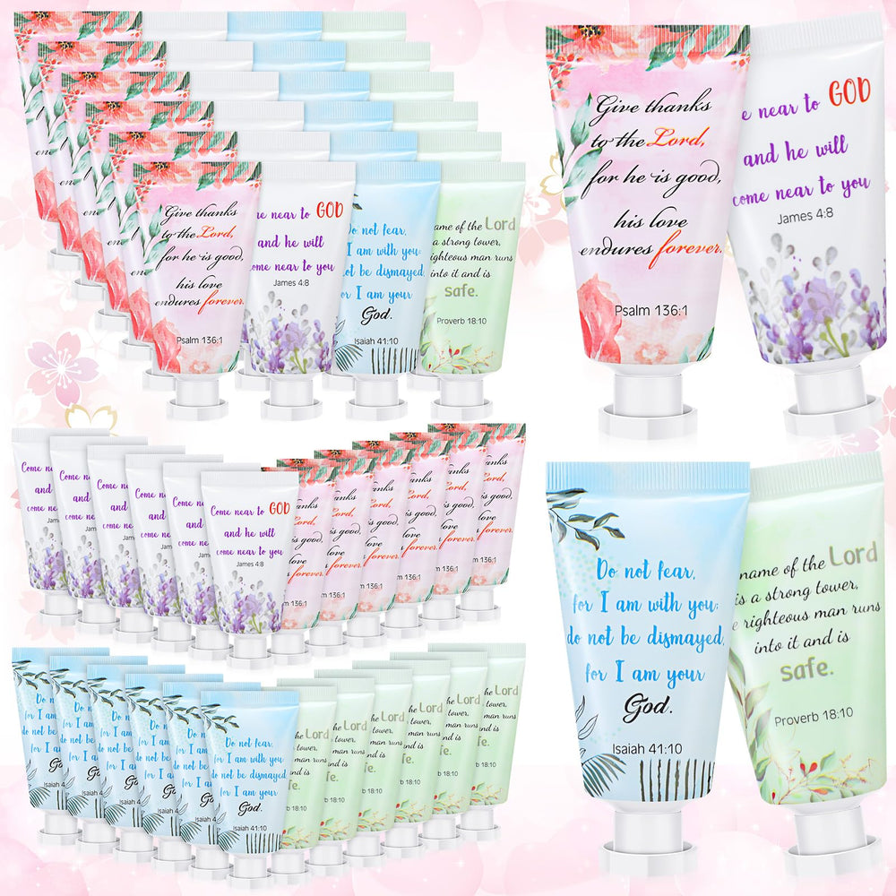 Landhoow Christmas Christian hand cream gift set packaging perfect for gifting.