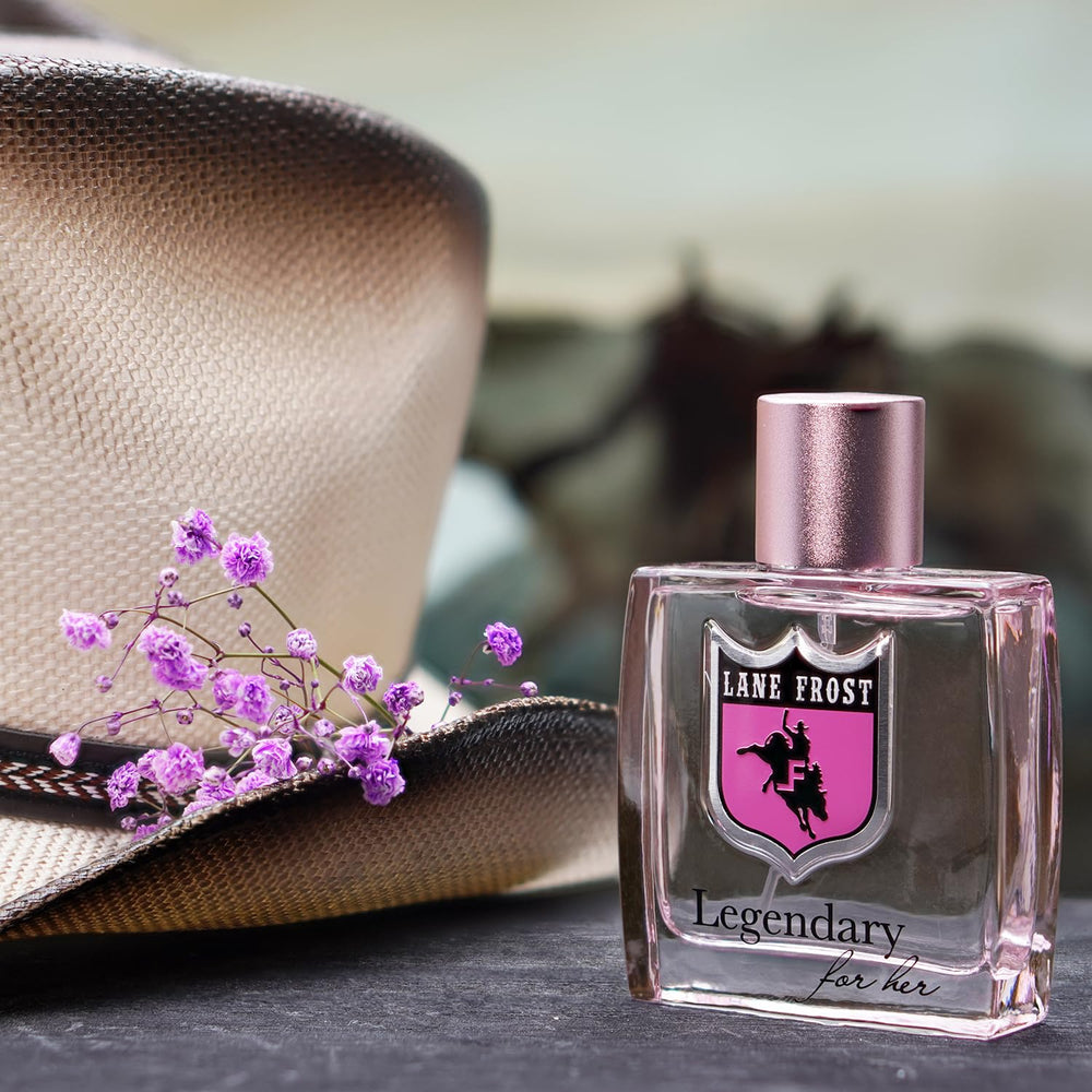 Lane Frost Legendary For Her on-shelf presentation suggests a confident gift choice.