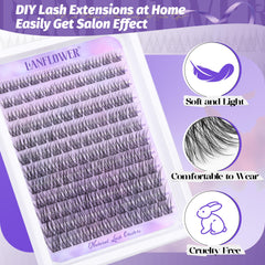 Lanflower at-home lash kit for salon-quality results