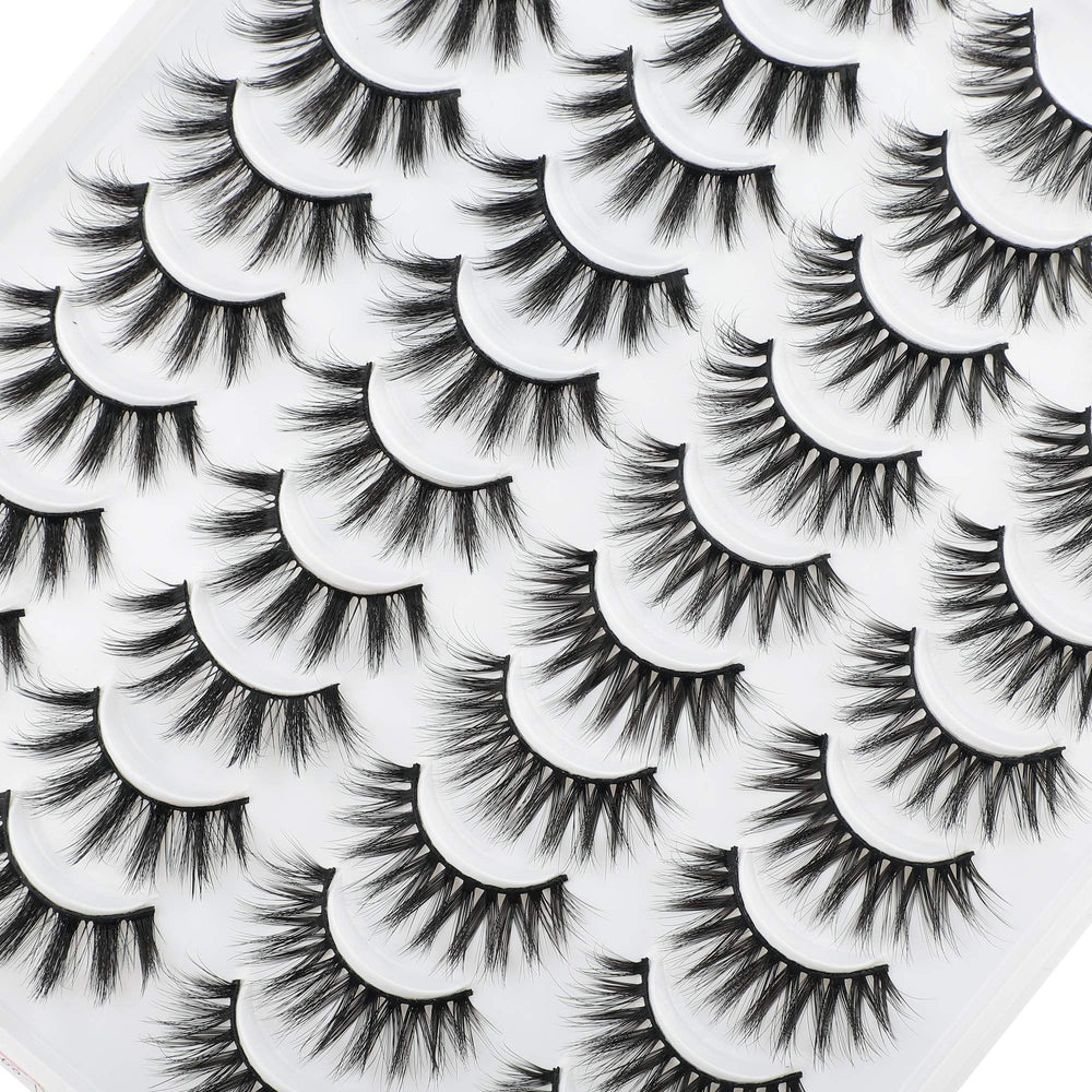LANFLOWER durable lashes stay intact for repeated use