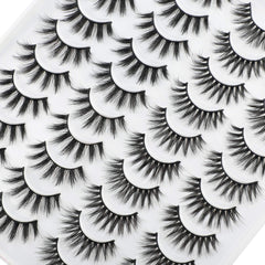 LANFLOWER durable lashes stay intact for repeated use