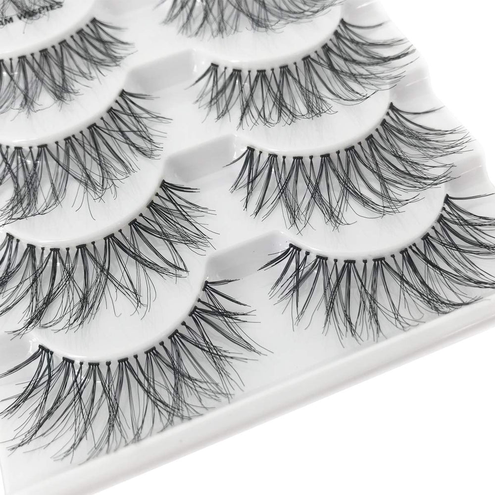 LANFLOWER Remove-easy lashes simplify removal without tugging.