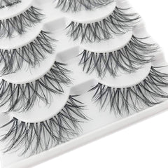 LANFLOWER Remove-easy lashes simplify removal without tugging.