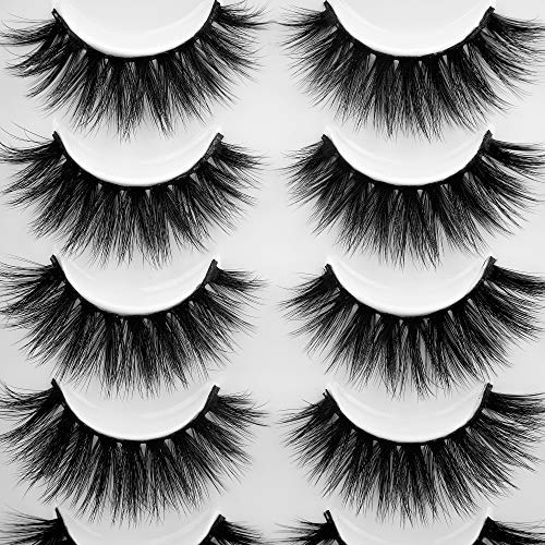 LANFLOWER long style lashes extend eye length for striking evenings.