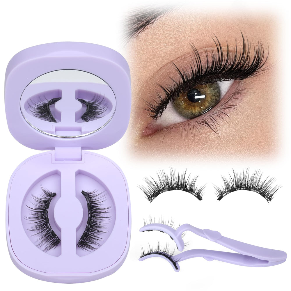 Lanflower magnetic eyelashes applicator for precise, mess-free placement