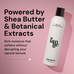 L'ANGE HAIR Curl Care Conditioner creamy texture with shea butter.