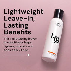 L'ANGE HAIR Envie Leave-In Conditioner applied to towel-dried hair for smooth blowouts.