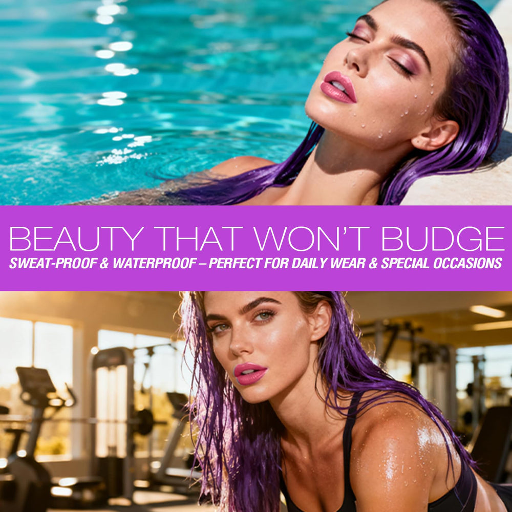 LANGMANNI waterproof and transfer-resistant formula stands up to moisture and daily wear