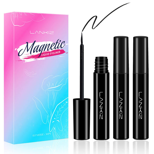 LANKIZ magnetic eyelash glue pack 1 delivers secure all-day hold.