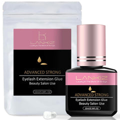 LANKIZ Strong Lash Extension Glue bottle ready for fast, precise professional lash applications.