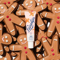 Lanolips 101 Watermelon flavor balm applied for deep hydration