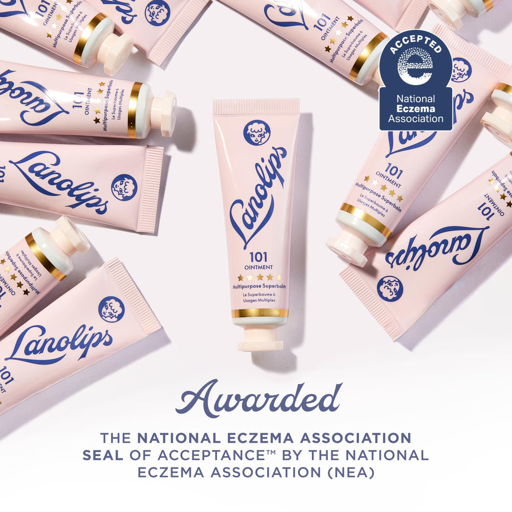 Lanolips 101 Ointment nursing-use scenario with gentle care