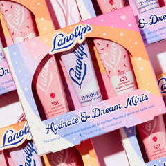 Lanolips 101 Ointment Strawberry: real strawberry extract for hydrated lips.