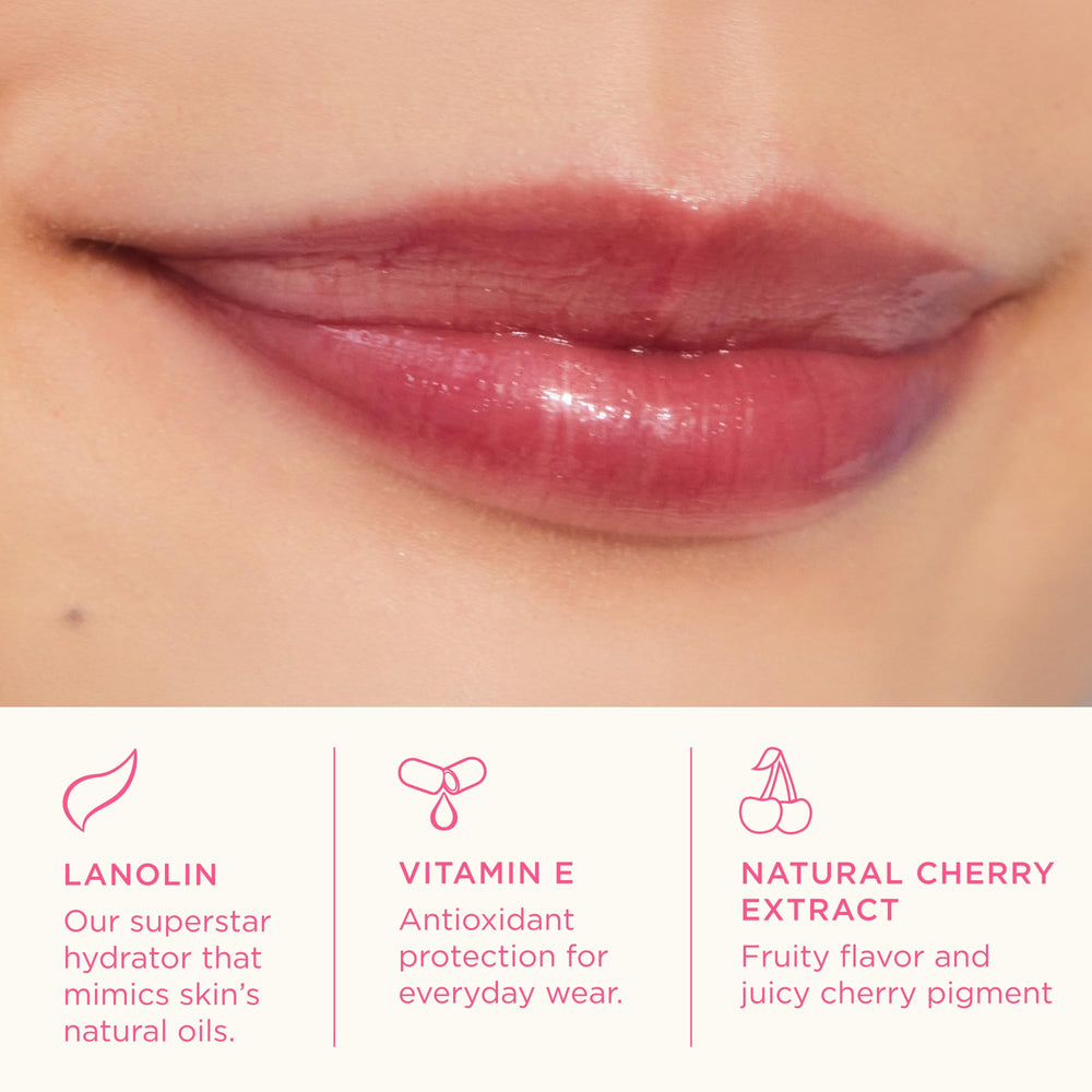 Lanolips Fruity Jellybalm Watermelon bottle highlights fresh tint and lasting hydration.