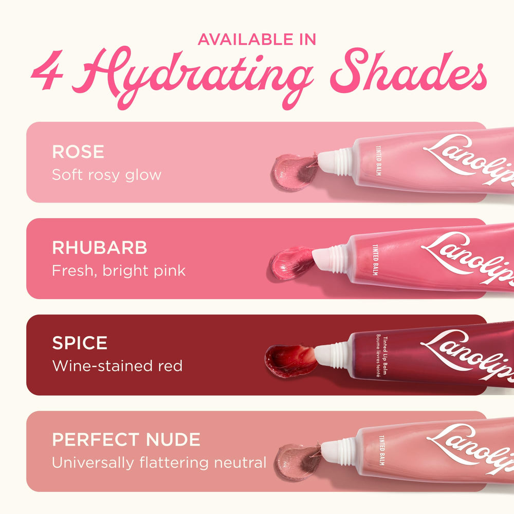 Lanolips formula contains no petrolatum or parabens for cleaner lip care.