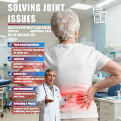 LANZF Joint Gel applied to the wrist for daily use and mobility.