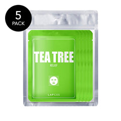 LAPCOS Daily-Soothing Face Mask Application demonstrates quick at-home relief.