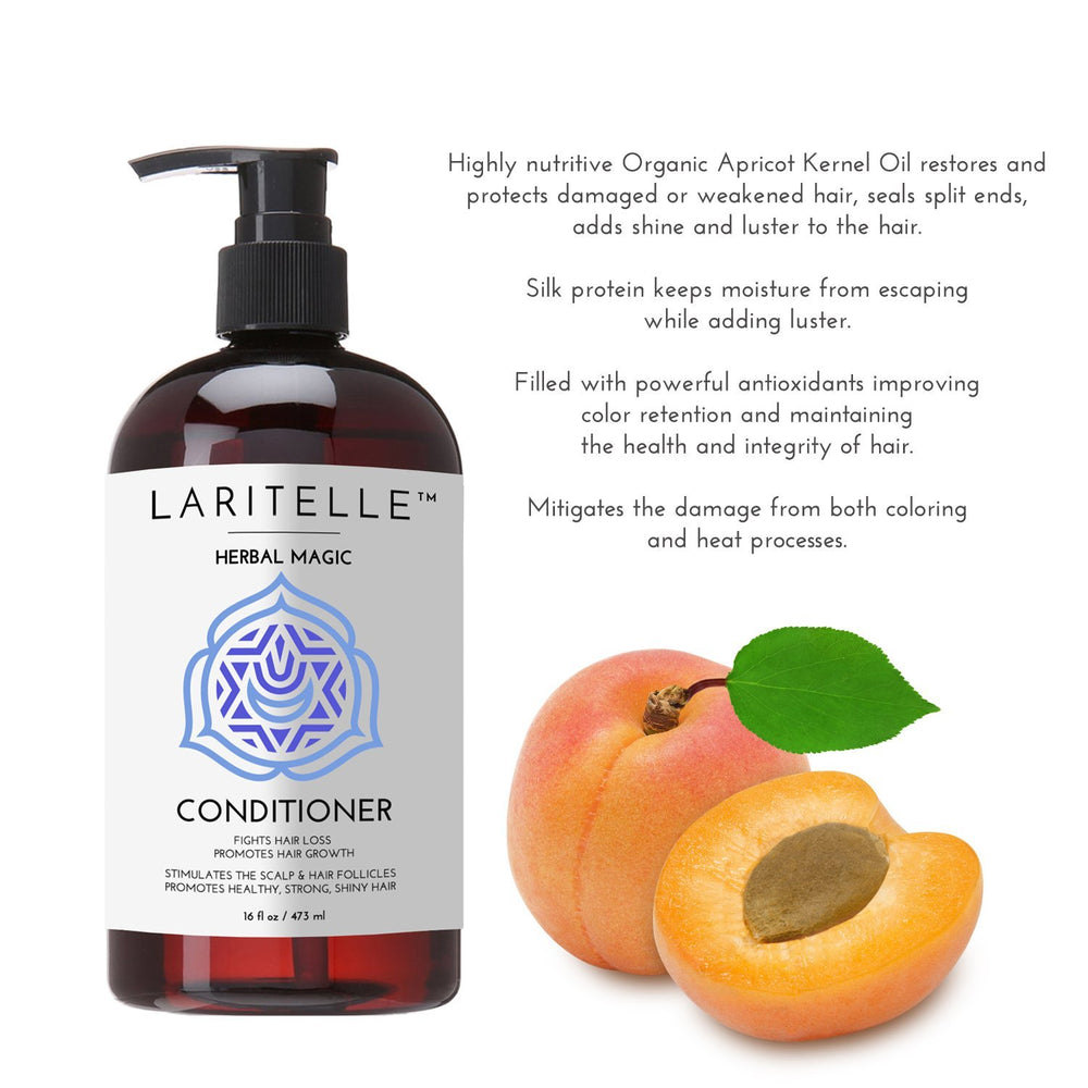 Laritelle aloe vera detangles and hydrates the scalp for balance.