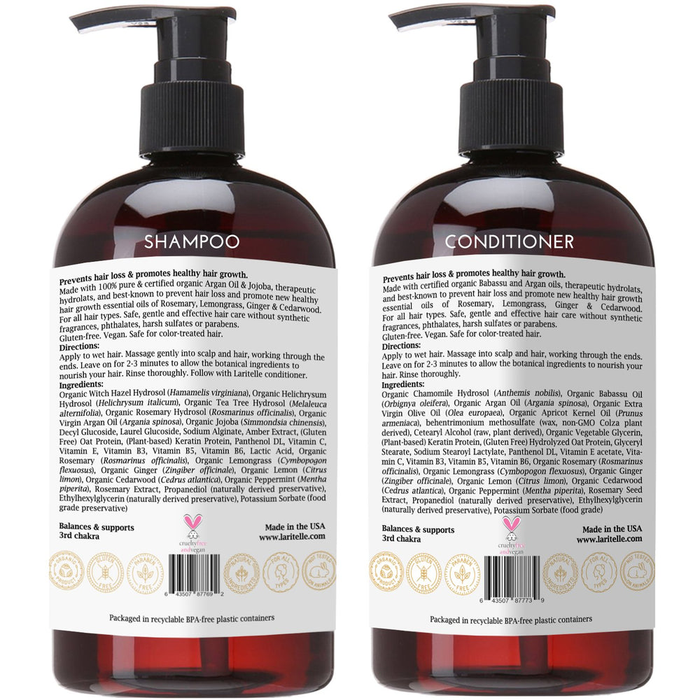 Laritelle Diamond Strong conditioner bottle supports nourishment for smooth, resilient hair