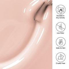 Larvall Beautpal Nude long-wear gel polish up to 21 days.